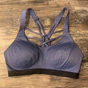 Light blue sports bra